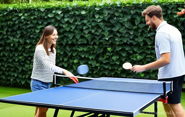 탁구 테이블 가격 분석 - **Image Prompt 2: Intense Professional Match in a Club Setting**
    A brightly lit, professional ta...