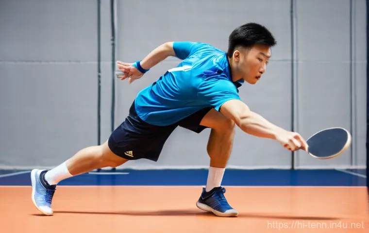 탁구 신발 브랜드별 리뷰 - Prompt 1: Dynamic Grip and Lateral Stability**